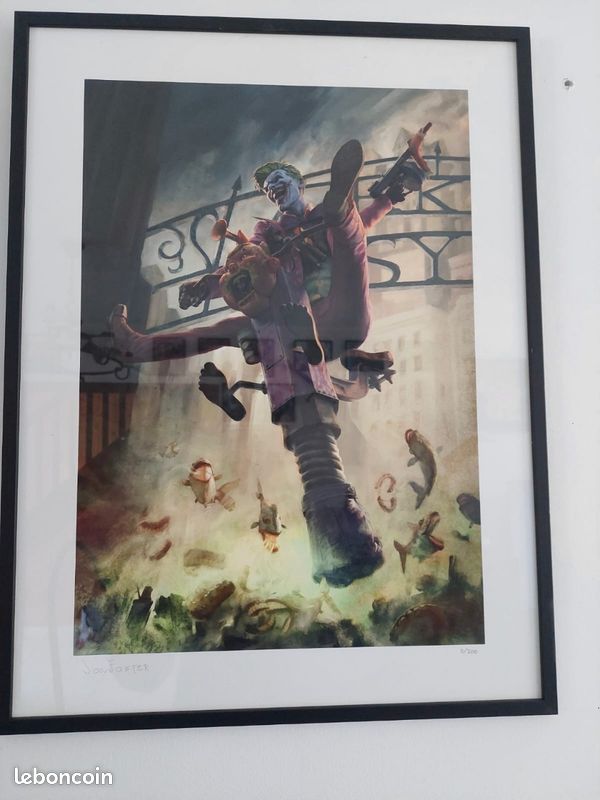 Sideshow poster Art Print Le Joker - Collection
