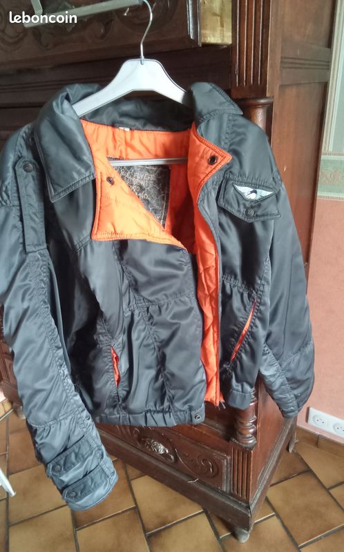 Veste Vintage Vetement Marque Blouson Bombers Vintage Style