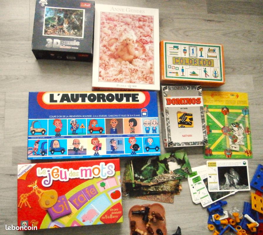 Affaire - Lot de jeux de société , jouets Anciens ( vintage ) ou neufs, (image 4)