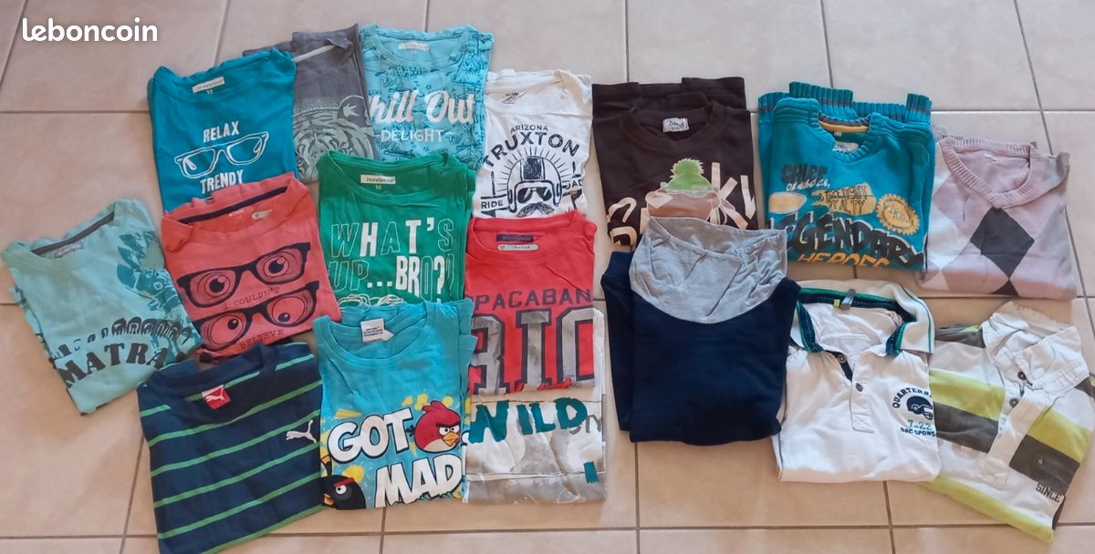 Très gros lot vêtements garçons 10ans toutes saisons (image 3)