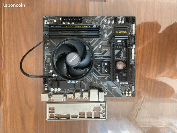 KIT plateforme AM4 – Ryzen 3 2200G + B450 + 8 Go DDR4 1