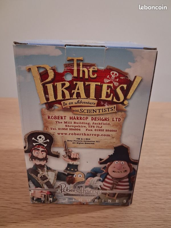 Figurine Black Bellamy - Les Pirates ! - Robert Harrop Designs - Édition Limitée 150ex - 20cm