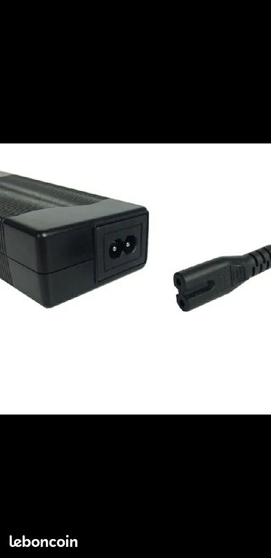 Chargeur de trottinette électrique 42V 2A - pour batterie de 36v (image 2)