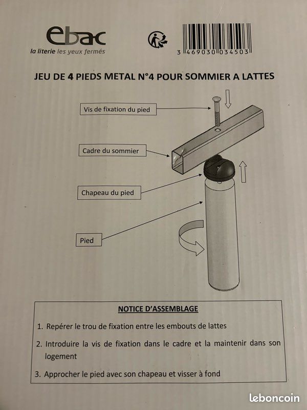 Pieds de sommier (image 2)