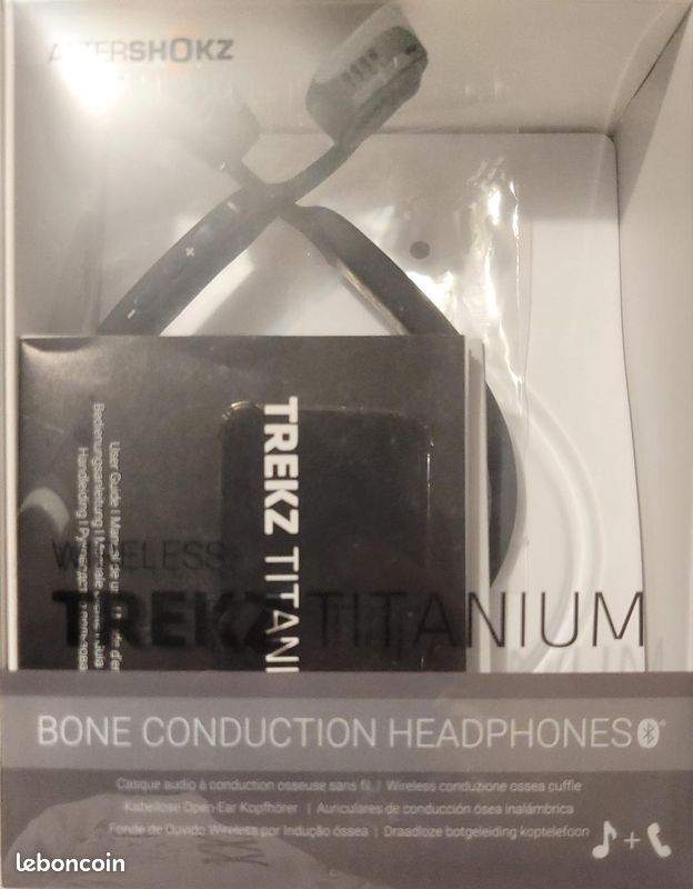Casque sans fil a conduction osseuse aftershokz trekz NEUF Photo - Main Image