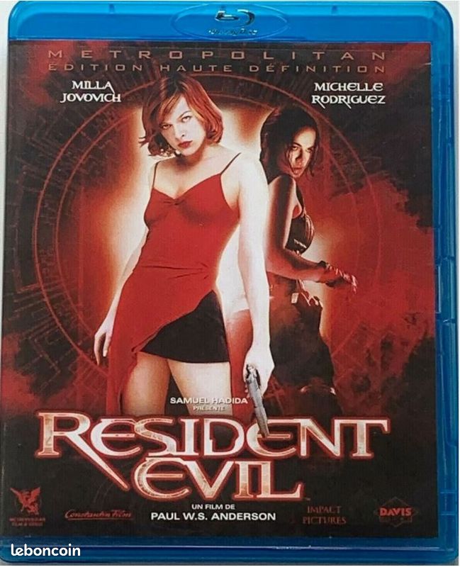 Resident Evil (blu-ray) Milla Jovovich (image 1)