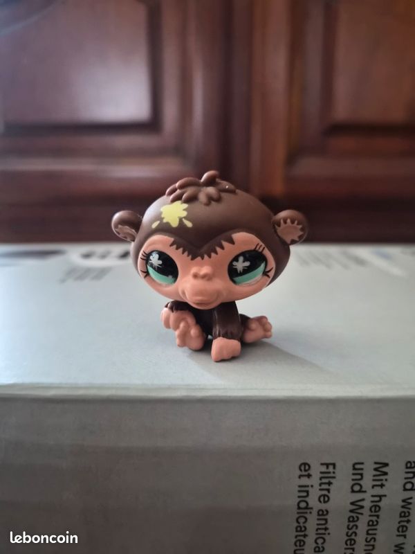 Figurine Singe Littlest Pet Shop Hasbro N°1593 - Occasion, Collection Jouets Animaux