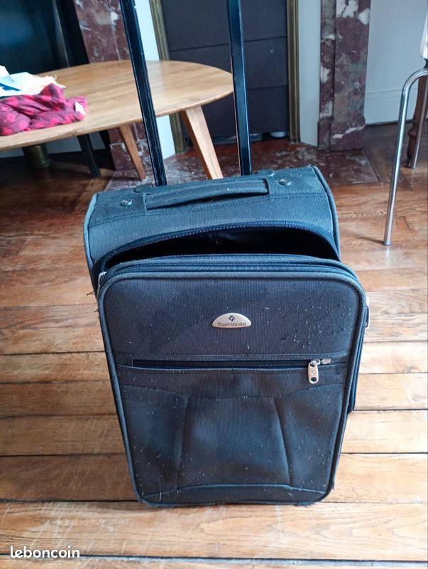 Valise noire Samsonite (image 1)