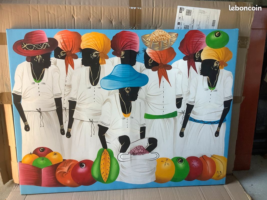 Peinture artisanale caribéenne (image 1)