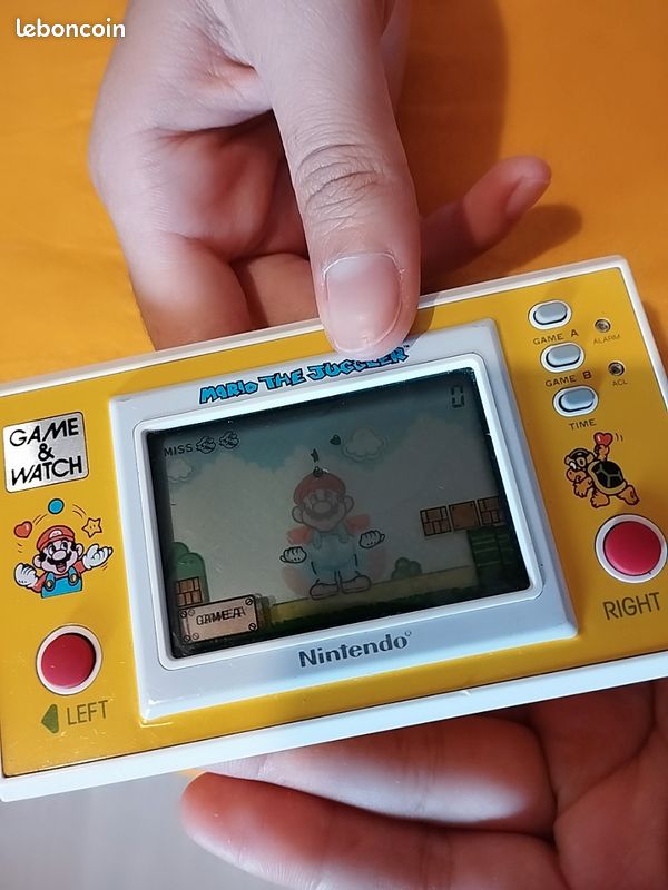 Mario The Juggler Nintendo Game Watch Mario The Juggler