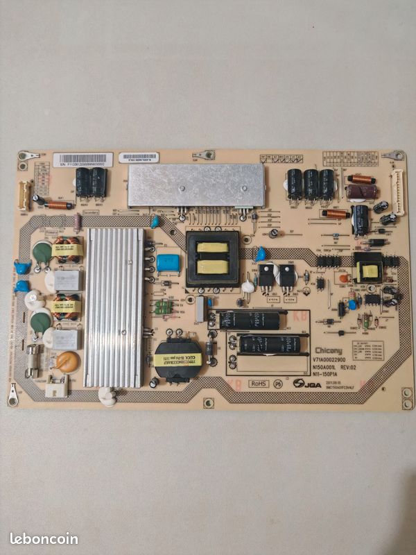 Carte D'alimentation Toshiba 40L2200U - PK101V3310I, FSP121-3FS01, Ouverte Jamais Utilisée