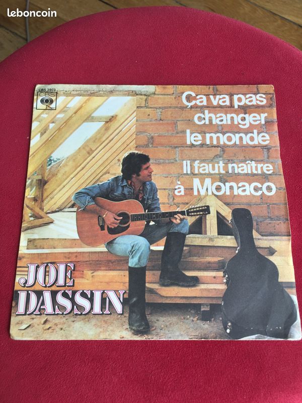 Disque Vinyle 45T Joe DASSIN (image 1)