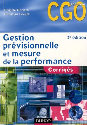 Gestion prévisionnelle et mesure de la performance - Corrigés (image 1)