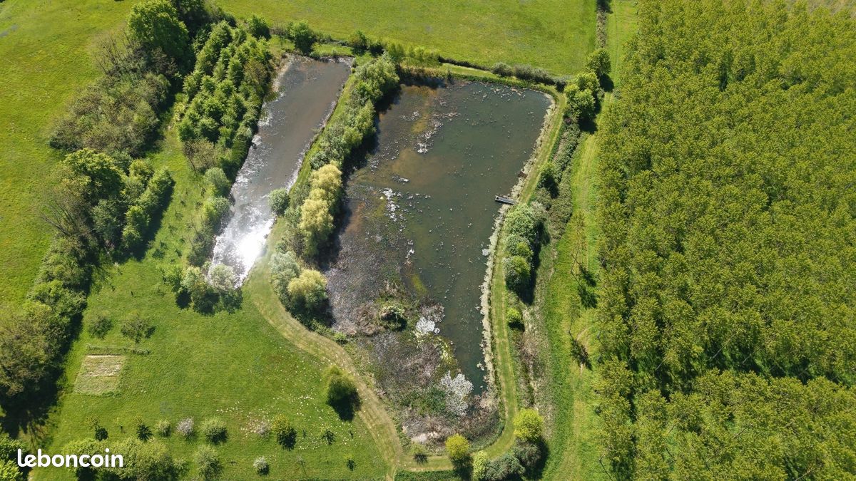 Terrain de loisirs 2 ha avec 2 étangs vidangeables (image 1)
