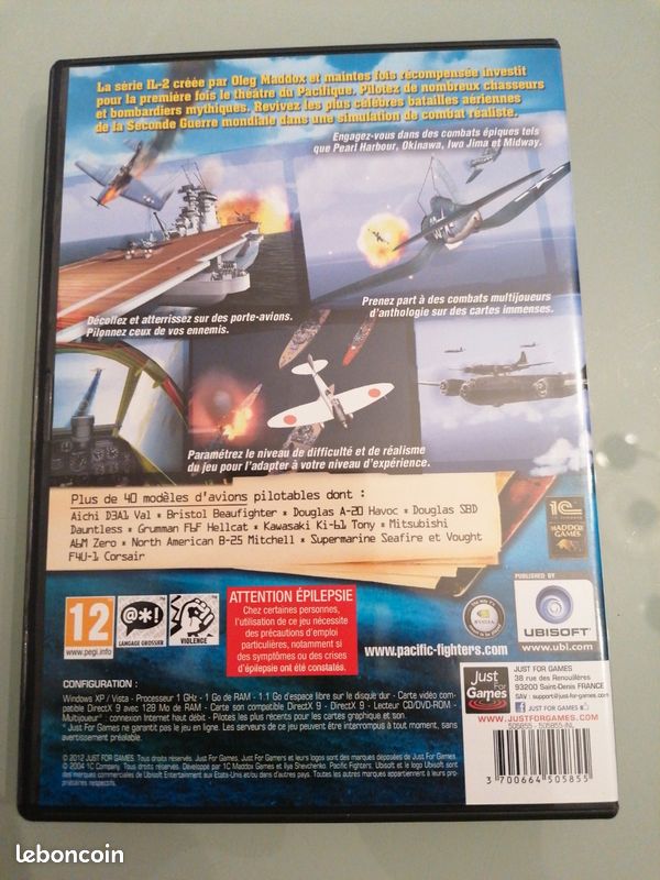 Pacific Fighters PC - Jeux vidéo