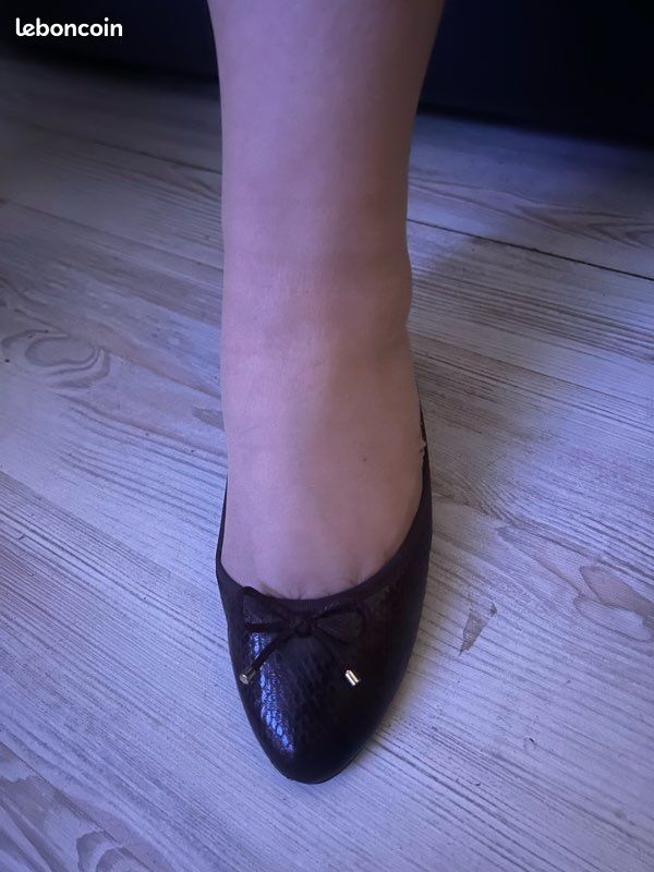 Ballerine Bordeaux, bon état (image 1)