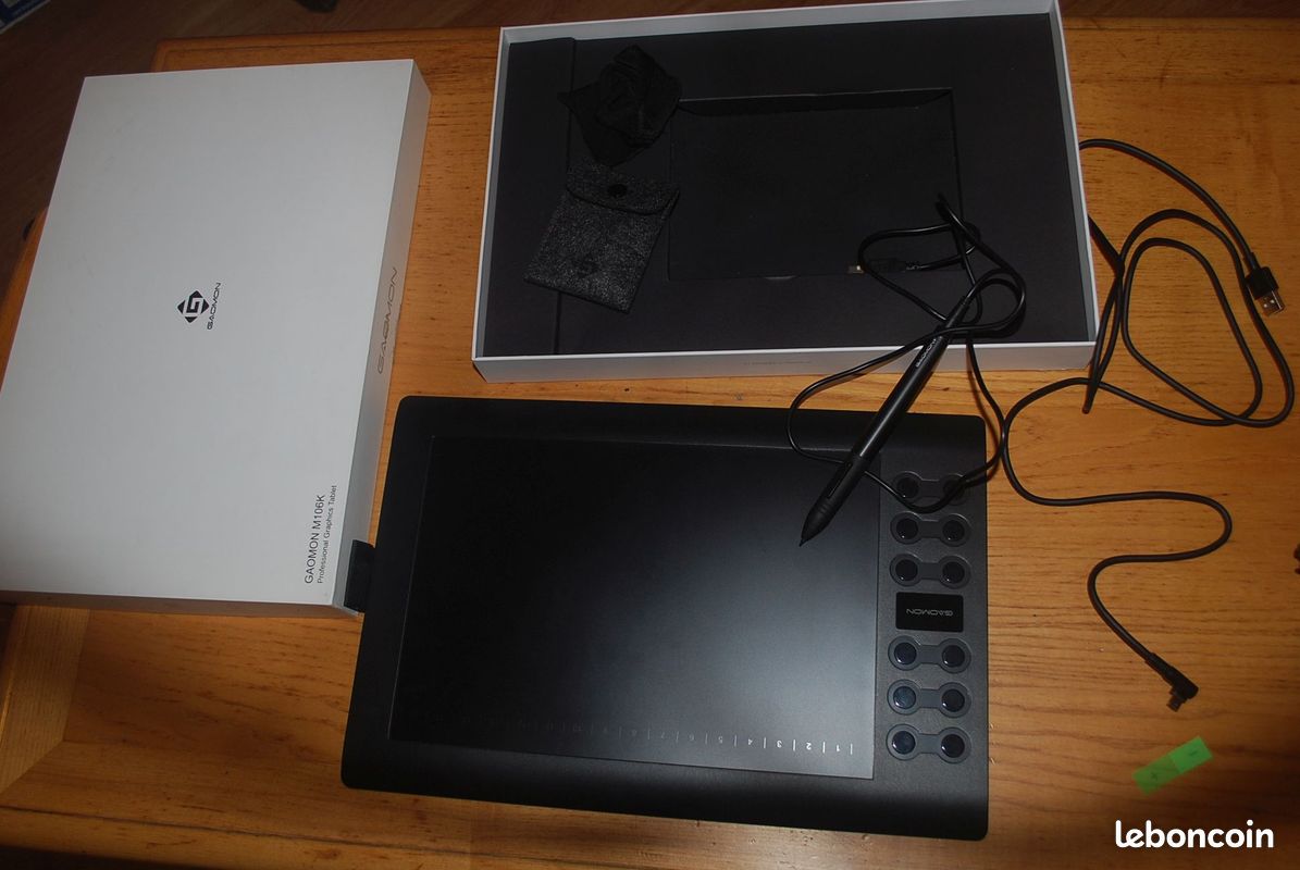 Tablette Graphique à Dessin GAOMON M106K - Tablettes & Liseuses