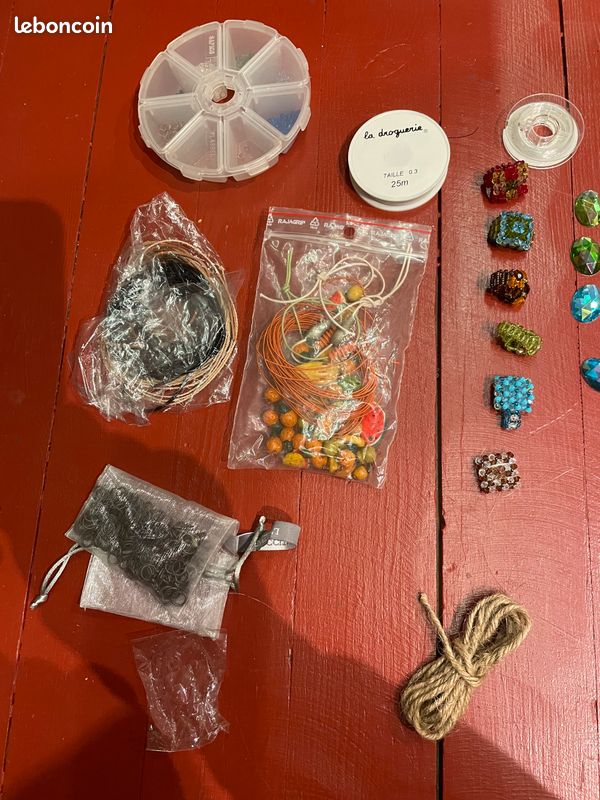 Lot perles bague swarowski (image 5)