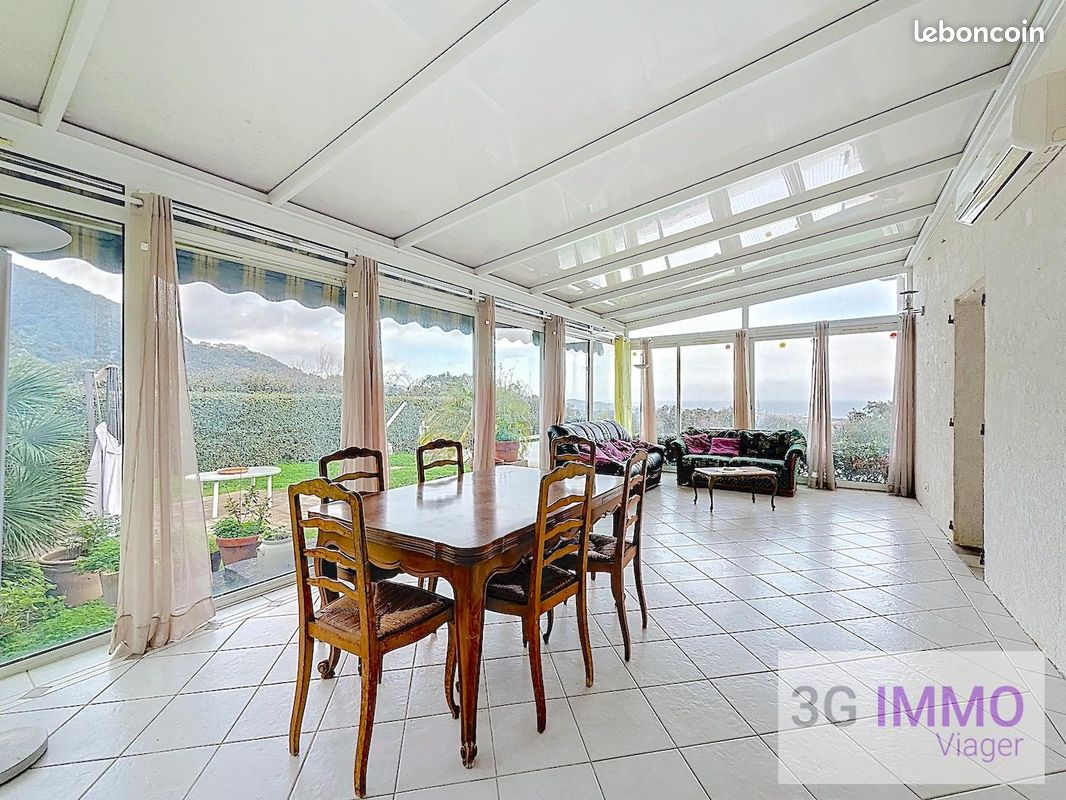 Viager | Maison de plain-pied | 6p | 4ch | 208 m² | Santa-Maria-Poggio | Expo Sud-Est | Terrasse · Jardin · Piscine (image 6)