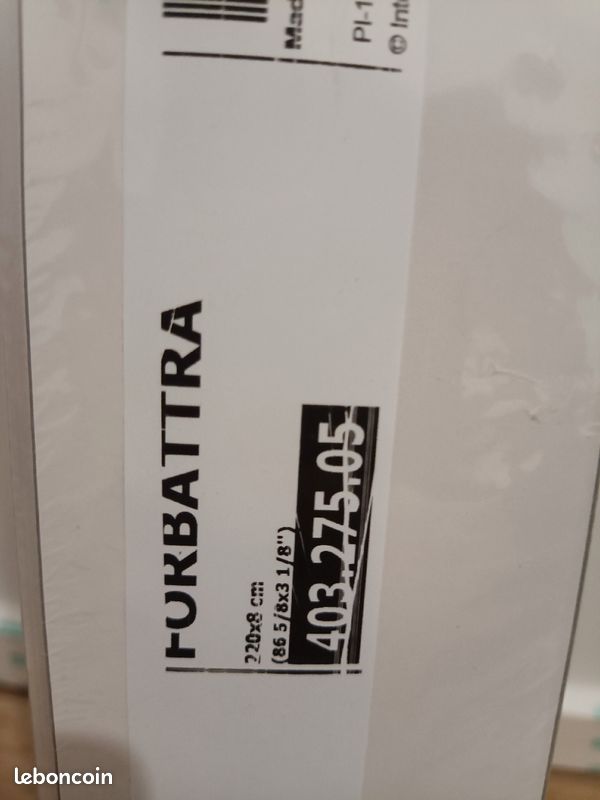Plinthe Ikea Forbattra blanc (image 2)