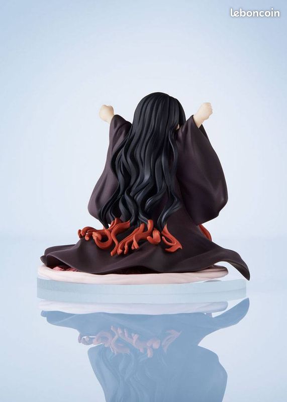 Figurine Nezuko Demon Slayer – Hauteur 15 Cm – PVC Détaillé – Accessoires Amovibles – Objet De Collection Ou Décoration