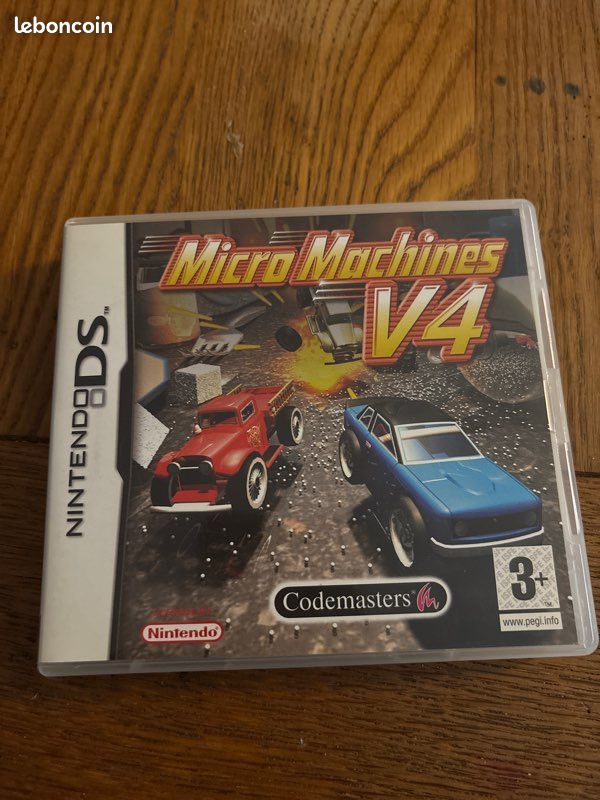 MICRO MACHINES V4 Nintendo DS jeu boite notice Jeux vidéo