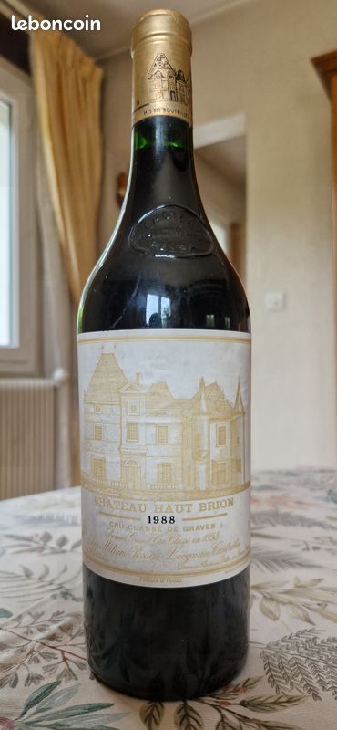 Bouteille vin rouge Bordeaux Chateau HAUT-BRION 1988 (image 9)