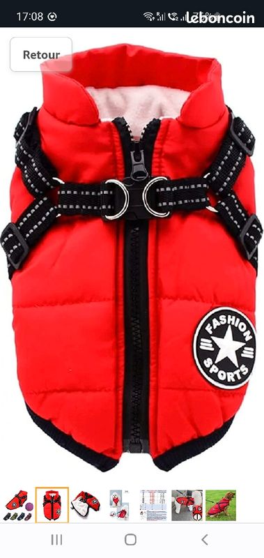 Veste hiver pour chiens (image 2)
