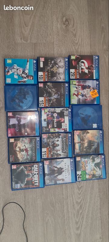 Ps4 1 tera avec jeux manettes et disque dur (image 2)