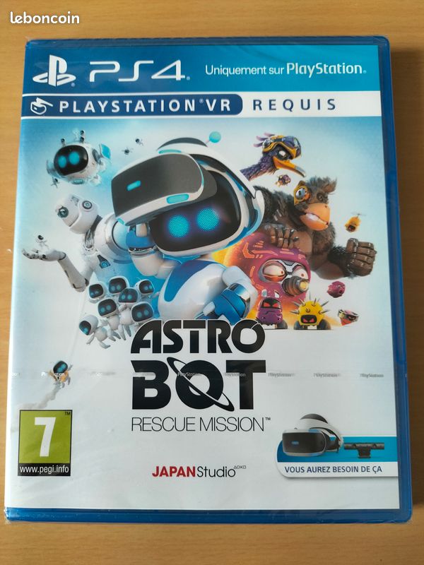 Jeux PS4 VR Astro Bot Rescue Mission Jeux vidéo