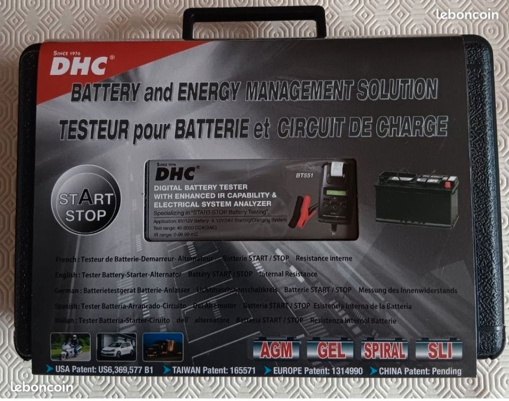 Vend testeur batterie alternateur PRO. NEUF (image 3)