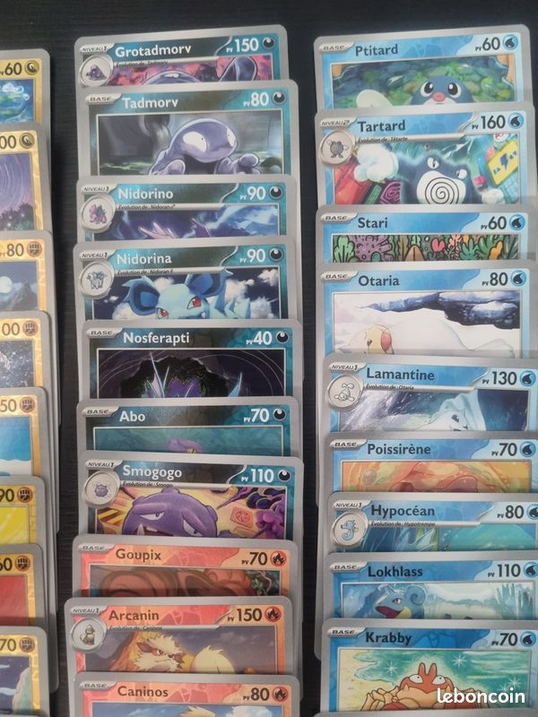 Pokemon 60 cartes 151 reverse (image 5)