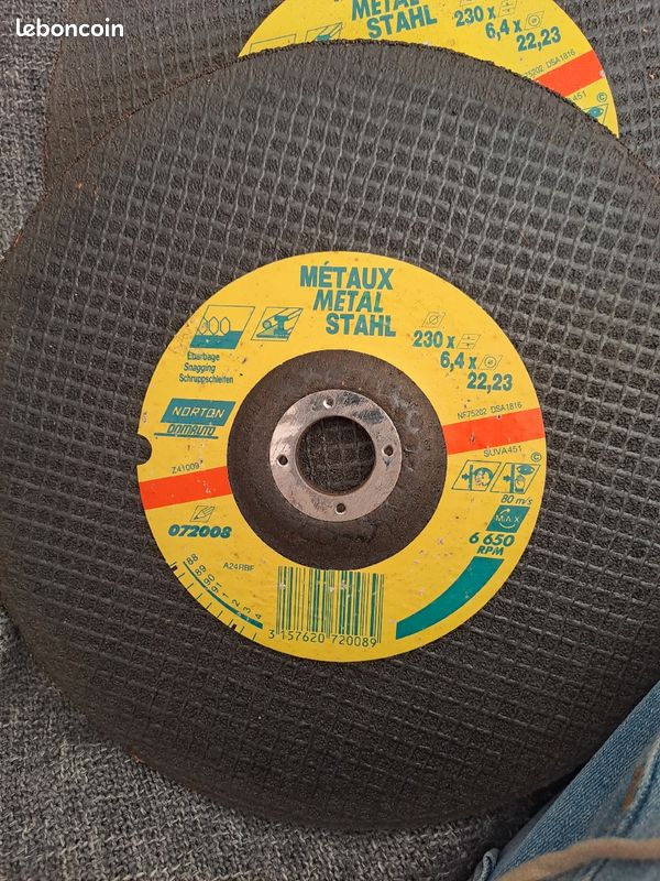 Disque à tronçonner Norton pour metal (image 1)