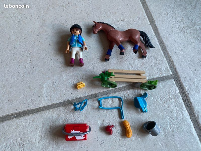 Playmobil 70294 Cavalière et son cheval (image 1)
