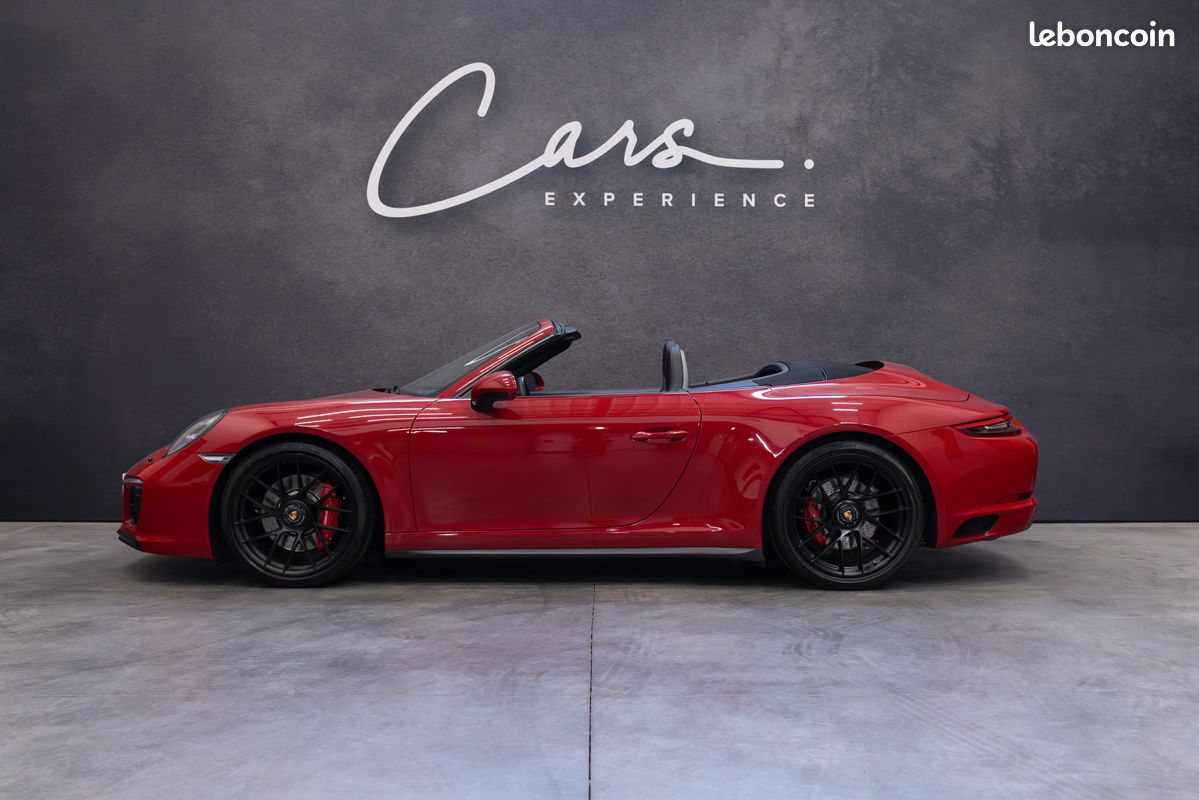 Porsche 991.2 Carrera 4 GTS Cabriolet 3.0 450 cv – 1ère MAIN – FRANÇAISE – PDCC – ROUES AR DIRECTRICES – PDLS+ - PACK SPORT CHRONO - APPLE CAR PLAY – CAMERA – PORSCHE APPROVED 12 MOIS - (image 2)