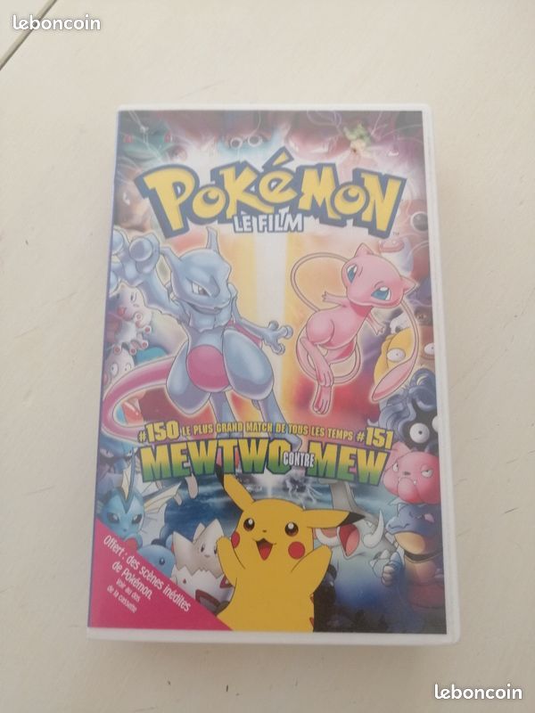Cassette mewtwo contre mew le film (image 1)