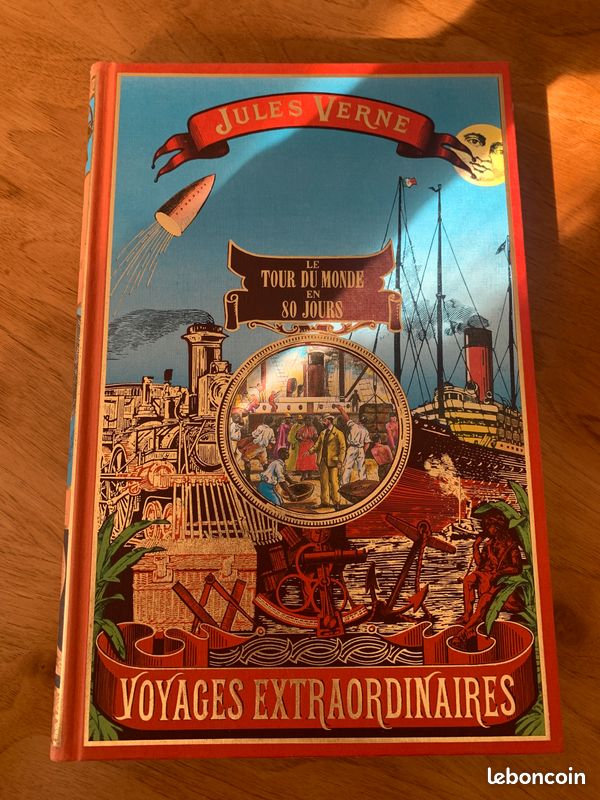 Livre Jules verne le tour du monde en 80 jour (image 1)