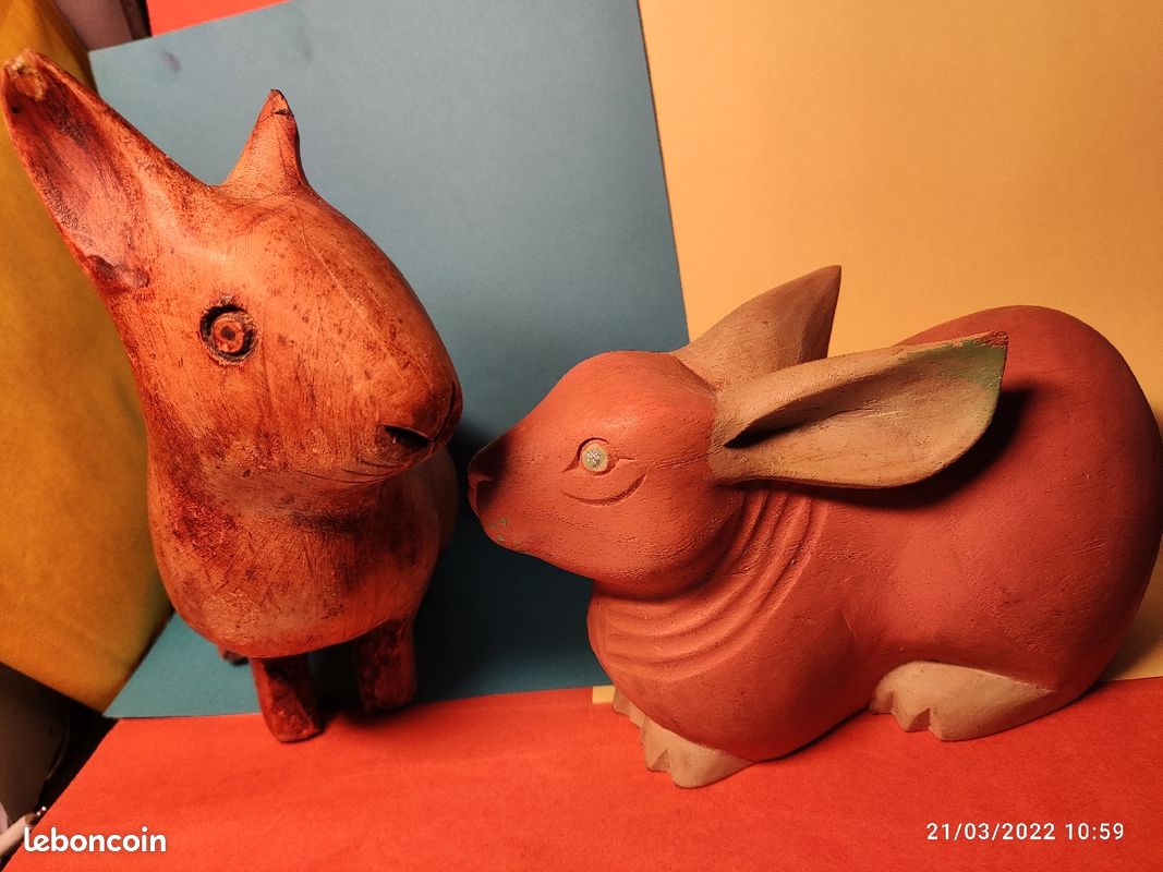 Sculptures lapins (image 1)