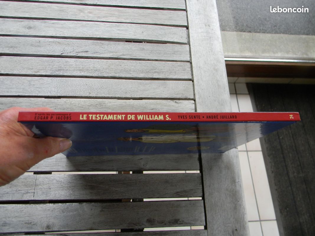 BD BLAKE ET MORTIMER le testament de William S.1ère édition 2016 (image 3)