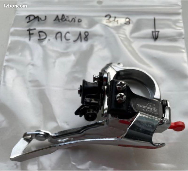 Dérailleur avant Shimano Alivio FD-MC 18 collier 34.9 Tirage bas neuf (image 1)