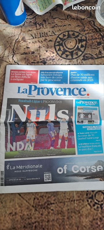 La Provence du 9 février 2026 (image 1)