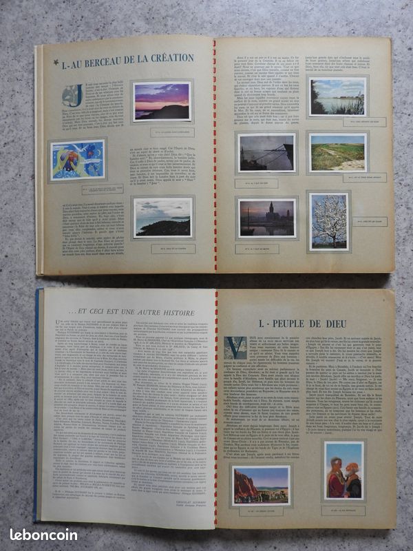 2 Albums Complets La Plus Belle Histoire des Temps Vignettes chocolat Suchard (image 6)