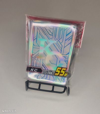 kaiba corp card sleeves SWAG 12: Konami Yu-Gi-Oh! KC Sleeves! (OCG Corps Protectors) Great looks & quality! Kaiba Corporation Deck Case 70+