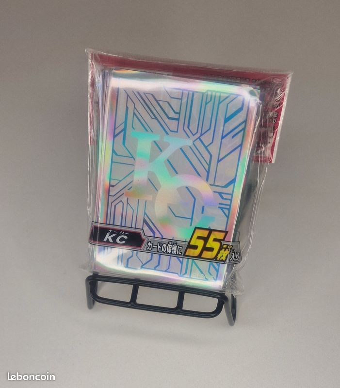 kaiba corporation card sleeves Yu-Gi-Oh Duelist KC Sleeve Kaiba Corporation 55pcs Japanese SL13