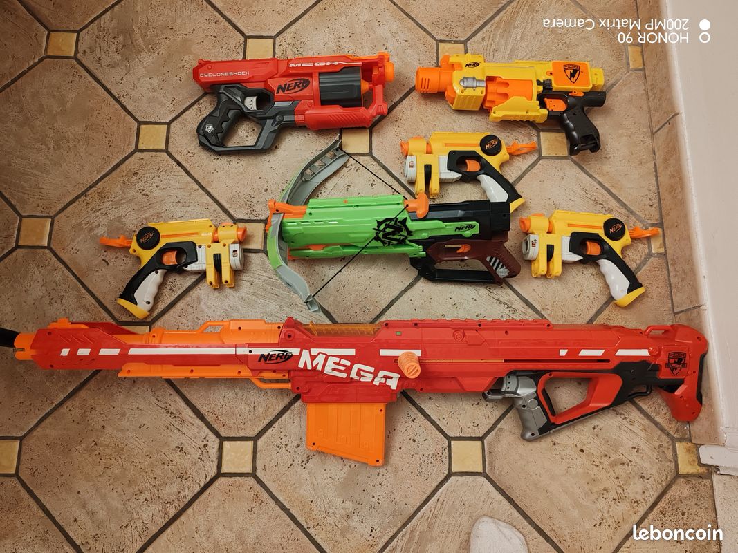 Ensemble de pistolets et fusils nerf (image 2)