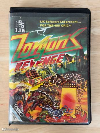 Zorgon's Revenge Sur Oric-1 / Oric Atmos - Jeu Vintage - Bon état