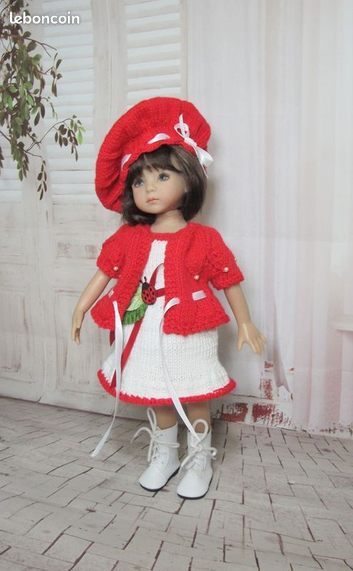 Vêtements compatibles aux poupées: chérie (corolle ), mini maru, paola reina, little darling (image 8)