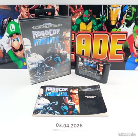 Sega Game Gear - Robocop Versus Terminator - Cartouche Seule - Bon état