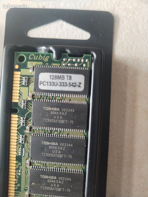 Lot 3x128 Mo SDRAM PC133 (image 4)