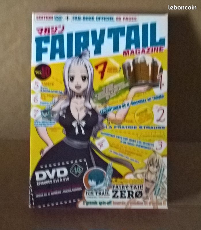 Lot de 6 coffret Fairy Tail Magazine saison 5 dvd (image 8)